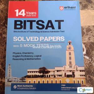 Arihant BITSAT 14 years solved papers ( 2025-2012)