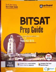 Arihant BITSAT Prep Guide- 2025 Exams(Updated)W/ 5 Practice Tests