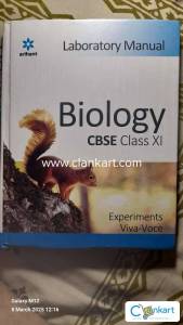 Arihant Biology Laboratory Manual For class 11