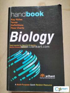 Arihant Biology handbook for class 11 and 12