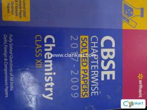 Arihant CBSE Chapter wise Solved Paper Chemistry