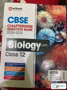 Arihant CBSE Chapterwise Question Bank 20252016 for Class 12 Biology