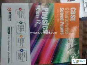Arihant CBSE Chapterwise Solved Papers 2023-2010 Physics Class 12th