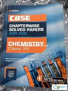Arihant CBSE Chapterwise solved papers Chemistry Class 12