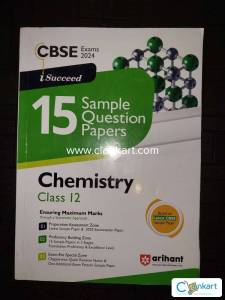 Arihant CBSE Chemistry sample question paper for Class 12 Boards