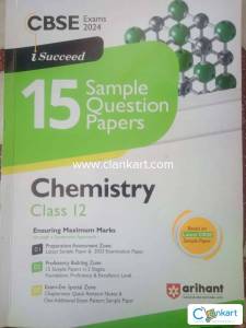 Arihant CBSE Sample Question Paper of Chemistry for Class 12