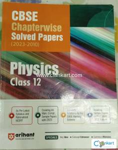 Arihant CBSE chapterwise solved paper physics class 12 (2023-2010)