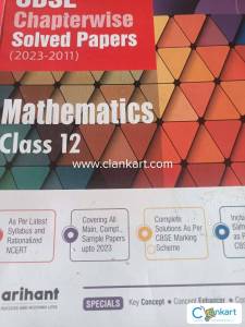 Arihant Cbse Chapterwise Pyq for class 12 PCM+PHYSICAL EDUCATION