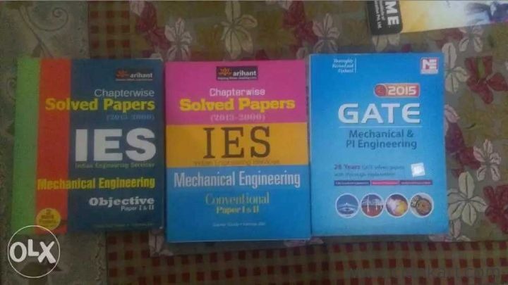 Arihant Chapterwise Solved Papers IES made easy GATE mechanical