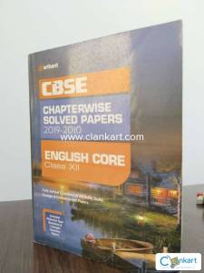 Arihant Chapterwise solved papers English core class 12