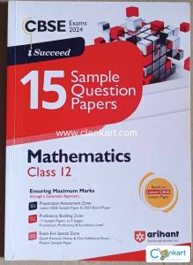 Arihant Chemistry 15 Sample Question paper for Class 12