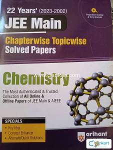 Arihant Chemistry 22 Years' Chapterwise Topicwise Solved Pap