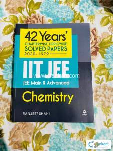 Arihant Chemistry IIT JEE 42 years chapetrwise solved papers