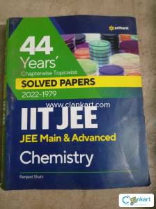 Arihant Chemistry IIT JEE 44 Years Solved Pyqs