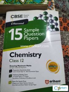 Arihant Chemistry Sample Paper for Class 12