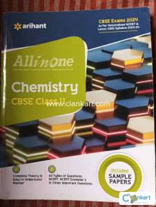 Arihant Chemistry for CBSE Class 11th include Sample Paper