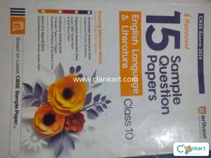 Arihant Class 10 English Language,Literature 15 Sample Question Papers
