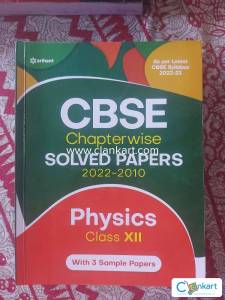 Arihant Class XII CBSE Physics Chapterwise Solved Papers