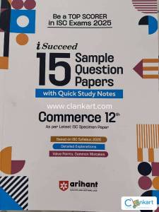 Arihant Commerce for Class 12