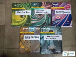 Arihant DC Pandey JEE Mains and Advanced 2025-26 Edition All 5 Volumes