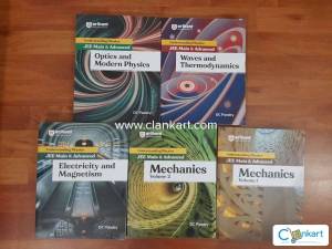 Arihant D.C. Pandey Physics for JEE Mains (2026 Edition) 5 books set