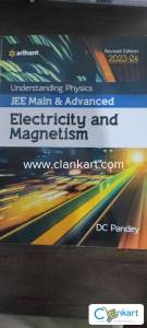 Arihant Dc pandey electricity and magnetism class 12 jee mains and adv