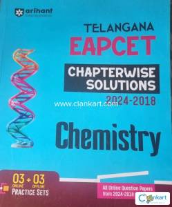 Arihant Eamcet Chemistry Class 12 Pyqs (2024-2018)
