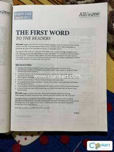 Arihant English Core All in one for class 12