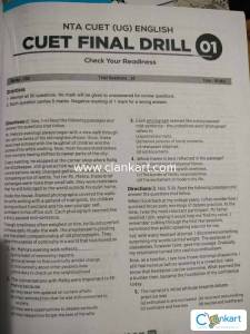 Arihant English language Cuet UG