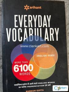 Arihant Everyday Vocabulary . More than 6100 words