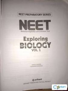 Arihant Exploring Biology Volume 1