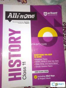 Arihant History All in one for class 11