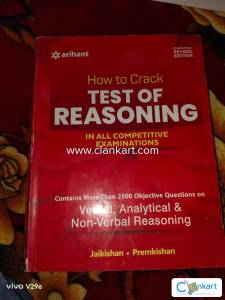 Arihant How to crack test of reasoning