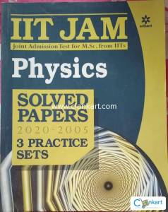 Arihant IIT JAM Physics Solved Papers (2020-2005)