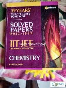 Arihant IIT JEE CHEMISTRY PREVIOUS Year SOLVED CHAPTERWISE