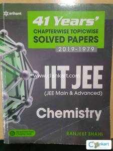 Arihant IIT JEE Chemistry 41 Years Solved Chapterwise