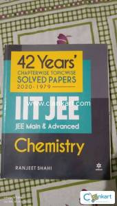 Arihant IIT JEE MAIN AND ADVANCED CHEMISTRY solved papers