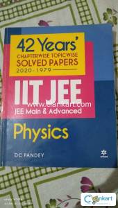 Arihant IIT JEE MAIN AND ADVANCED PHYSICS solved papers