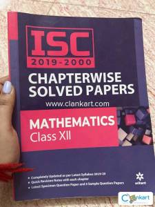 Arihant ISC Mathematics for Class 12