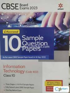 Arihant IT for class 10