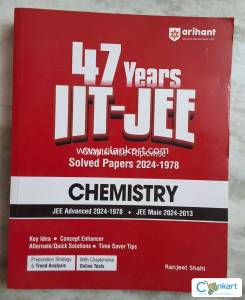Arihant JEE Chemistry PYQs 47 years