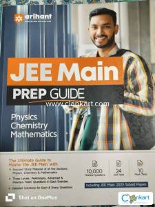 Arihant JEE Main Prep GUIDE (Maths,Physics,Chemistry)