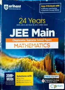 Arihant JEE Mains Solved papers