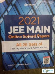 Arihant JEE Mains solved papers(all 26 sets of 2021)