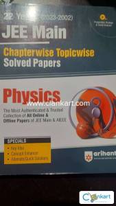 Arihant JEE PYQS (2002-2023) CHAPTERWISE TOPICWISE SOLVED PAPERS