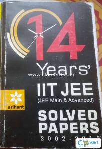 Arihant JEE PYQ 2002-2015 solved papers