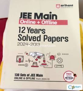 Arihant JEE solved papers 12 years