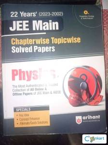 Arihant Jee Main Topic Wise Solved PYQ 22 Years (2023 Edition)