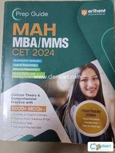 Arihant, MAH MBA/MMS CET 2024