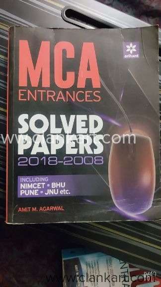 Arihant MCA Entrance Solved Paper2008-18 By Amit M Aggarwal